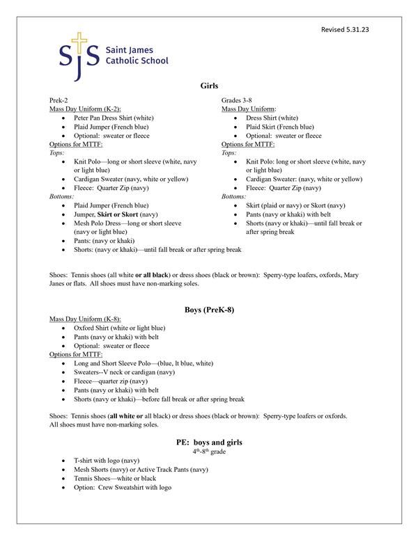  Dress Code Guide